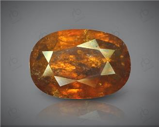 Natural Hessonite Garnet (Gomed) Certified  6.85 Cts ( 1248 )